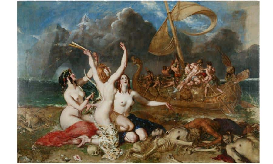 Etty Sirenes et Ulysse 1837